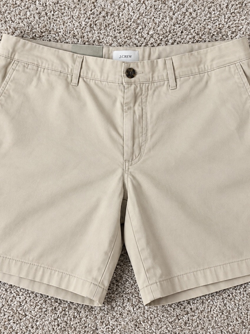 Goodfellow & Co Men's Khaki Flat-Front Chino Shorts